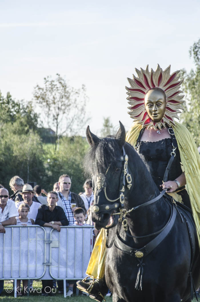 démonstration d'équitation