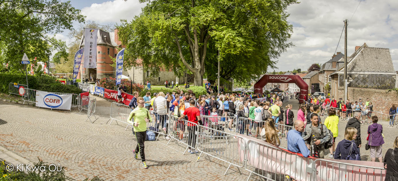 Portique du relais de l'Ekiden