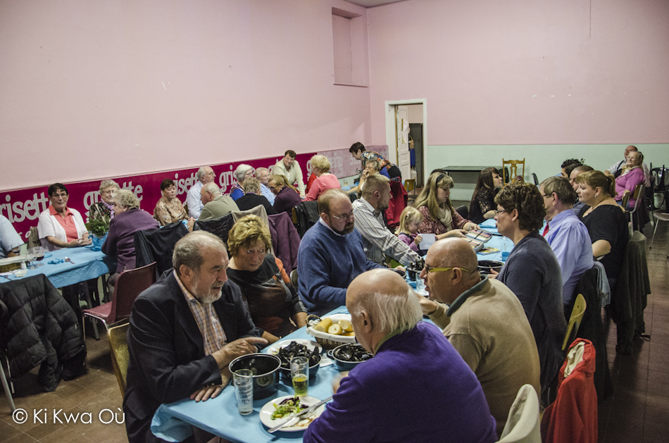 Convives lors du souper